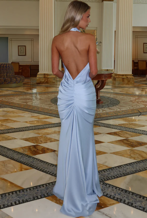 Baby Boo Linette Gown Glazier Blue