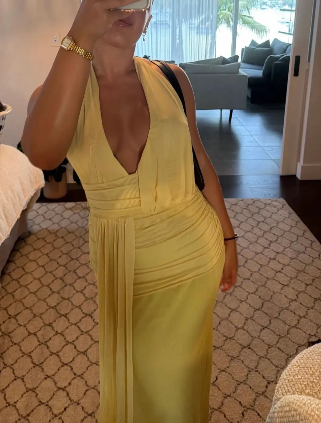 Bec and Bridge Cassis Drape Maxi