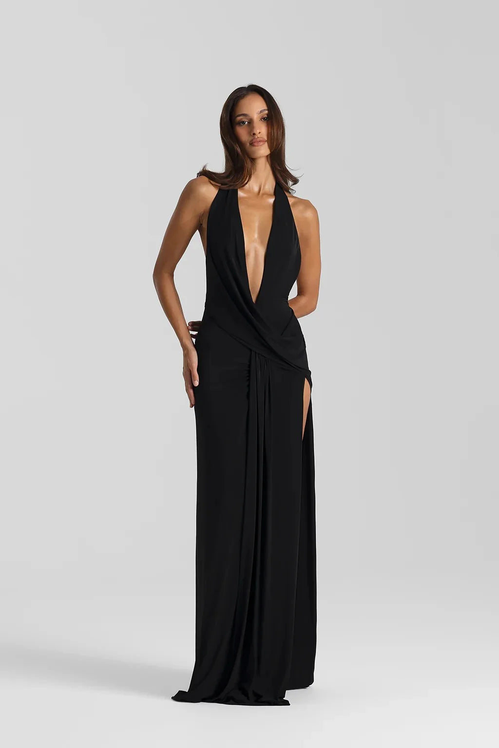 Natalie Rolt Winona Gown Black